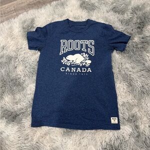 Roots Womens’s Navy Tee